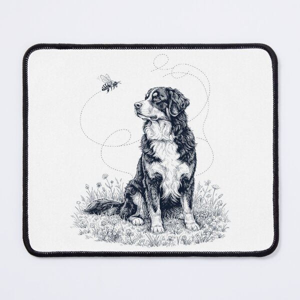 Item preview, Bernese Mountain Dog Bumble Bee Honeybee Dog Lover designed and sold by dian-rody-crest.
