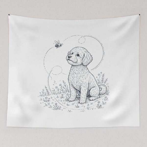 Item preview, Bichon Frise Bumble Bee Honeybee Dog Lover designed and sold by dian-rody-crest.