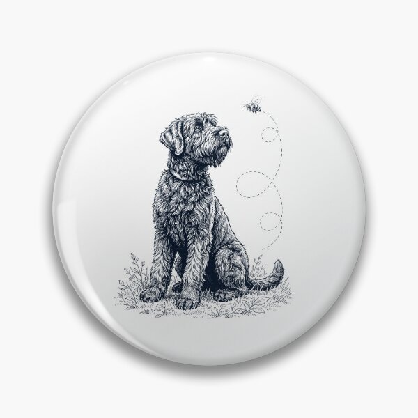 Item preview, Black Russian Terrier Bumble Bee Honeybee Dog Lover designed and sold by dian-rody-crest.
