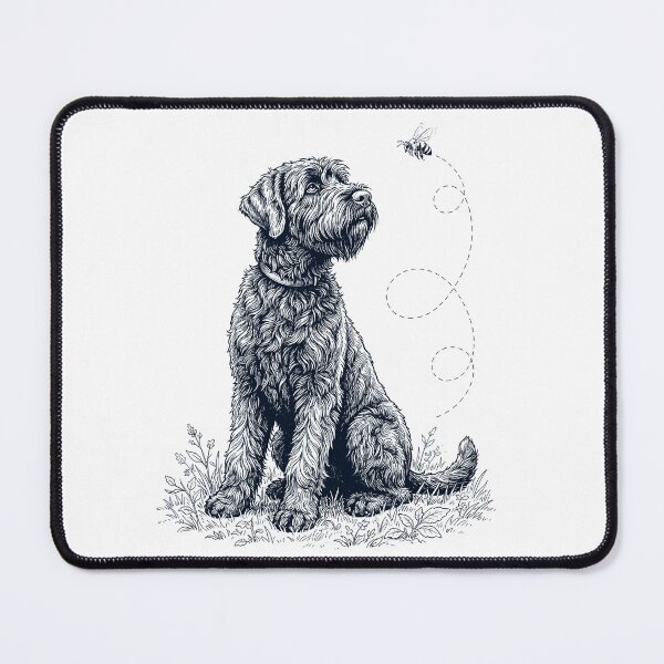 Item preview, Black Russian Terrier Bumble Bee Honeybee Dog Lover designed and sold by dian-rody-crest.