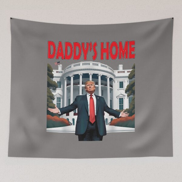 Item preview, DADDY'S HOME Donald Trump White House Shirt-33 designed and sold by RobertSolenicki.