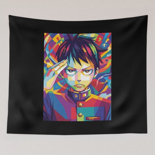 Item preview, Shinra kusakabe pop art designed and sold by Zamziri.
