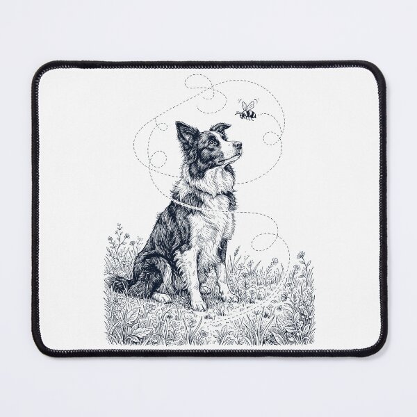 Item preview, Border Collie Bumble Bee Honeybee Dog Lover designed and sold by dian-rody-crest.