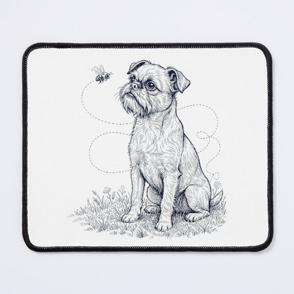 Item preview, Brussels Griffon Bumble Bee Honeybee Dog Lover designed and sold by dian-rody-crest.