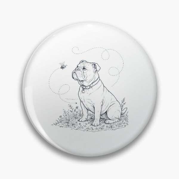 Item preview, Bulldog Bumble Bee Honeybee Dog Lover designed and sold by dian-rody-crest.