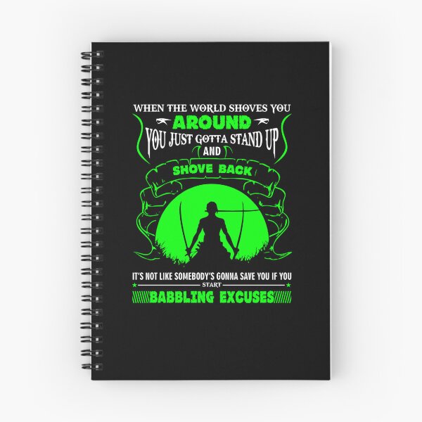Item preview, Zoro-Quote---One-Piece-Anime-M27 designed and sold by ashafyncasonef.