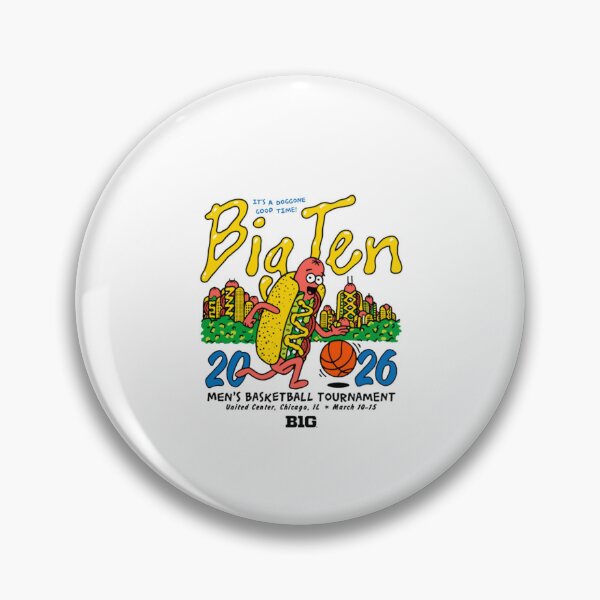 Item preview, Big Ten - 2026 Men's Basketball Tournament - United Center - Chicago designed and sold by HSMGallery.
