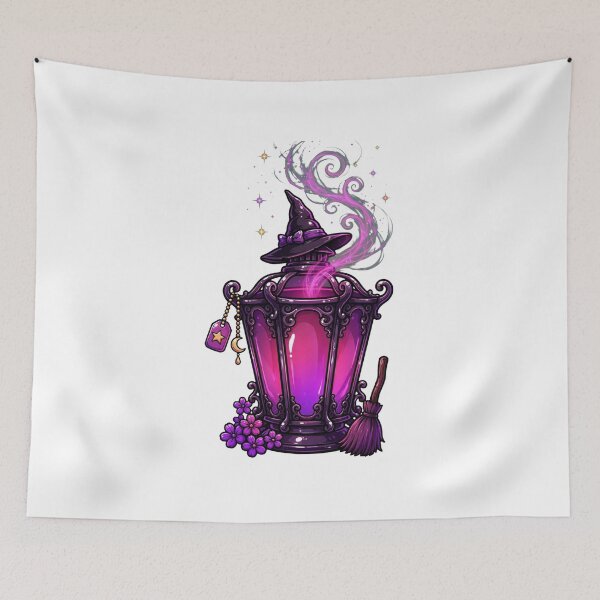 Item preview, Witch Hat Lantern Halloween Gift designed and sold by LunaGlow Studio.