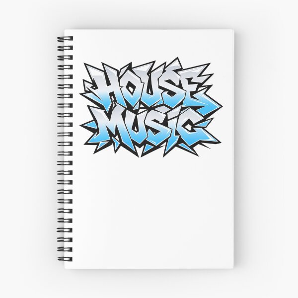 Item preview, HOUSE MUSIC - Jagged Graffiti  designed and sold by Discothreadz.