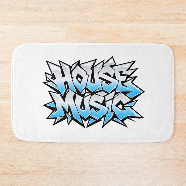 Item preview, HOUSE MUSIC - Jagged Graffiti  designed and sold by Discothreadz.