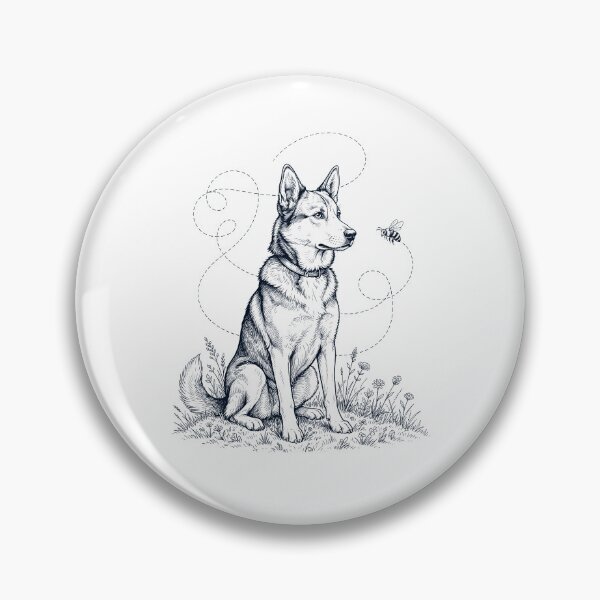 Item preview, Canaan Dog Bumble Bee Honeybee Dog Lover designed and sold by dian-rody-crest.