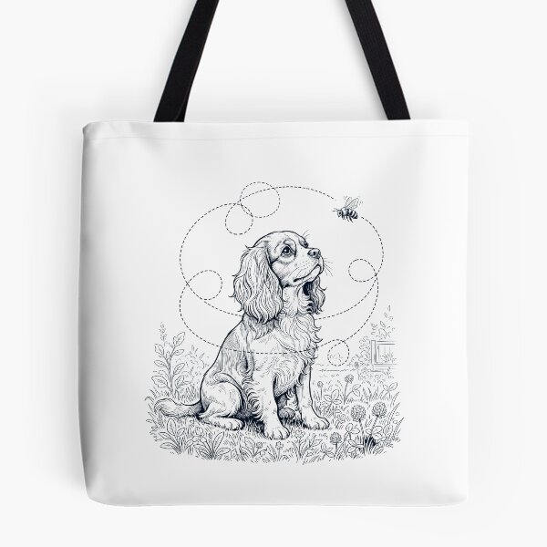 Item preview, Cavalier King Charles Spaniel Bumble Bee Honeybee Dog Lover designed and sold by dian-rody-crest.