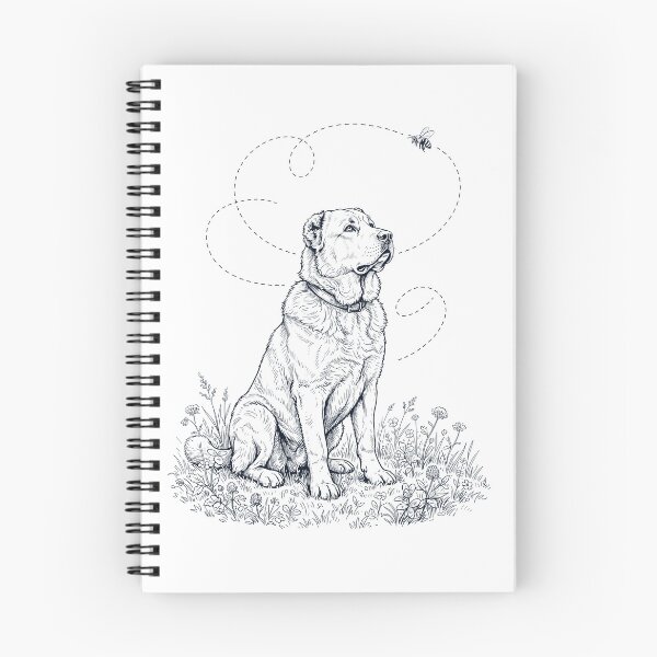Item preview, Central Asian Shepherd Dog Bumble Bee Honeybee Dog Lover designed and sold by dian-rody-crest.