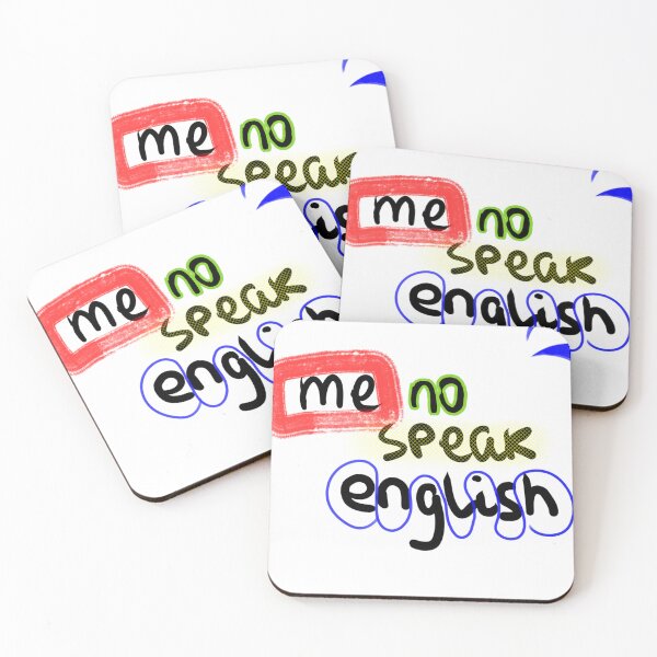 Item preview, "Me No Speak English"  designed and sold by ABusRider.