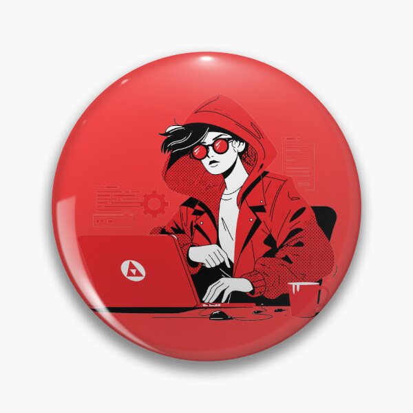 Item preview, Woman In Tech: Cybersecurity Red Team Member 2 designed and sold by sunset-capturer.