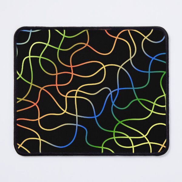 Item preview, Colorful wavy lines designed and sold by Ameliatra Design.