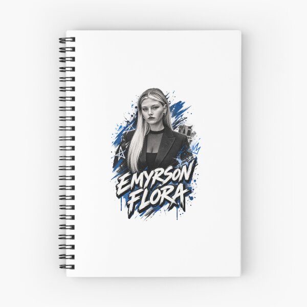 Item preview, Emyrson flora music album cover art typography designed and sold by ARTeez⭐️⭐️⭐️⭐️⭐️.