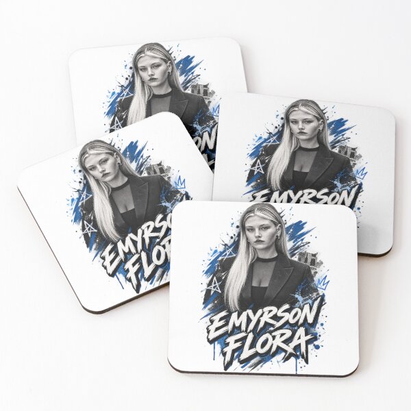 Item preview, Emyrson flora music album cover art typography designed and sold by ARTeez⭐️⭐️⭐️⭐️⭐️.