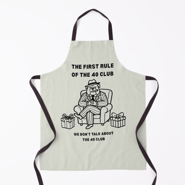Item preview, Funny 40th Birthday Bulldog Don’t Talk About the 40 Club Mafia Gangster designed and sold by HYPNK.