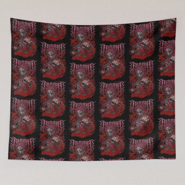 Item preview, Anime Warrior Rage Crimson Splatter Art designed and sold by DonnaTLindsey.