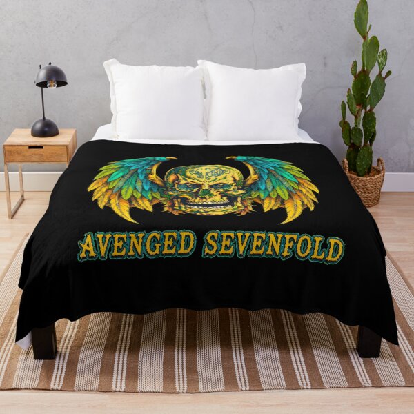 Item preview, Avenged's Sevenfolds Skull Wings Band designed and sold by DIMOYFUNNY.
