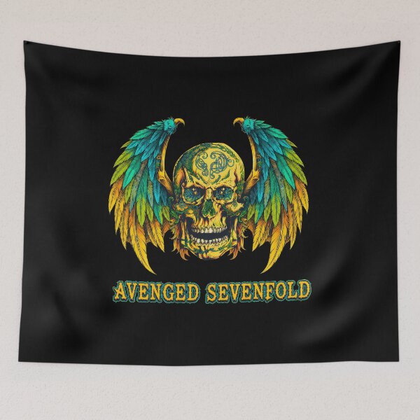 Item preview, Avenged's Sevenfolds Skull Wings Band designed and sold by DIMOYFUNNY.