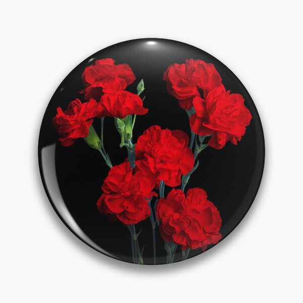 Item preview, Royal Red Carnation Bunch of Flowers Bouquet Shapes Mania designed and sold by Shapes-Mania.