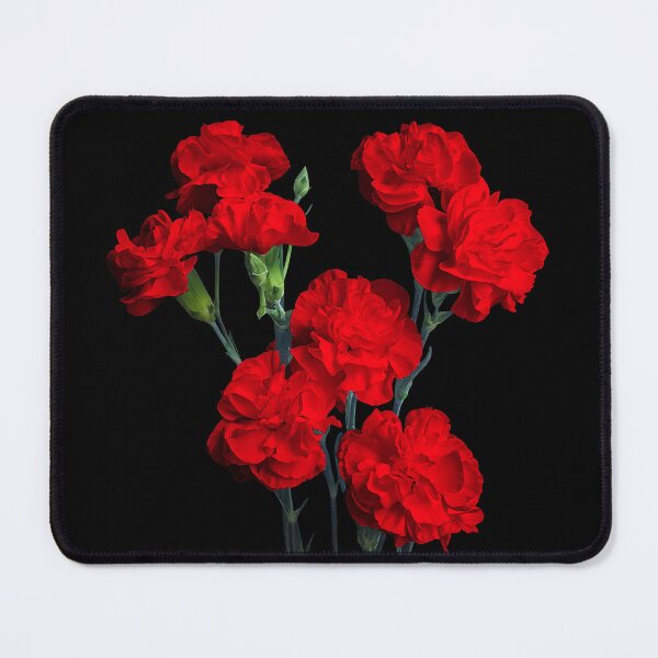 Item preview, Royal Red Carnation Bunch of Flowers Bouquet Shapes Mania designed and sold by Shapes-Mania.