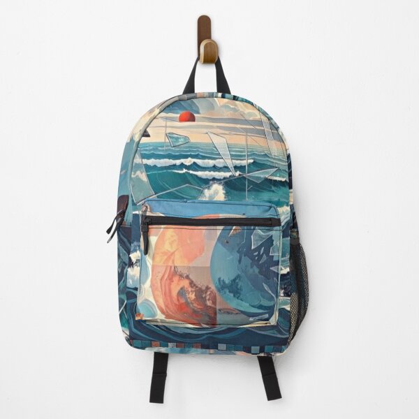 Item preview, ​Shattered Horizon Ocean designed and sold by KingsArtworx 2.