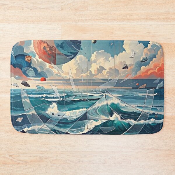 Item preview, ​Shattered Horizon Ocean designed and sold by KingsArtworx 2.