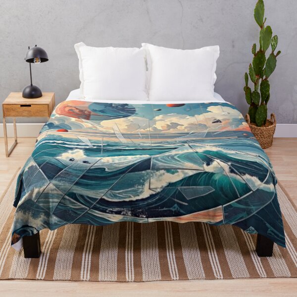 Item preview, ​Shattered Horizon Ocean designed and sold by KingsArtworx 2.