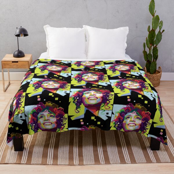 Item preview, Whitney Houston Colorful Pop Art Soul Diva designed and sold by Biscuteny.