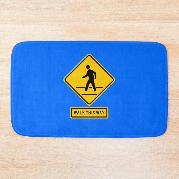 Item preview, Pedestrian Crossing – Walk This Way Sign designed and sold by Karate Octopus.