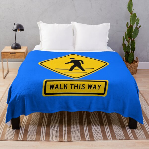 Item preview, Pedestrian Crossing – Walk This Way Sign designed and sold by Karate Octopus.