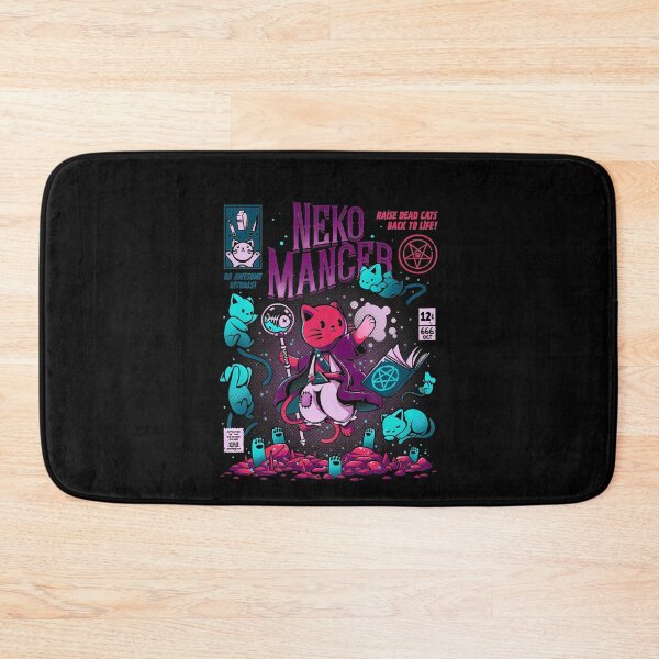 Item preview, Nekomancer Cute Magical Cat Ritual Poster designed and sold by DonnaTLindsey.