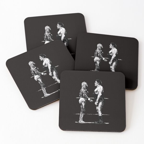 Item preview, Iconic Wrestling Faceoff Art Sketch designed and sold by PIVASA.
