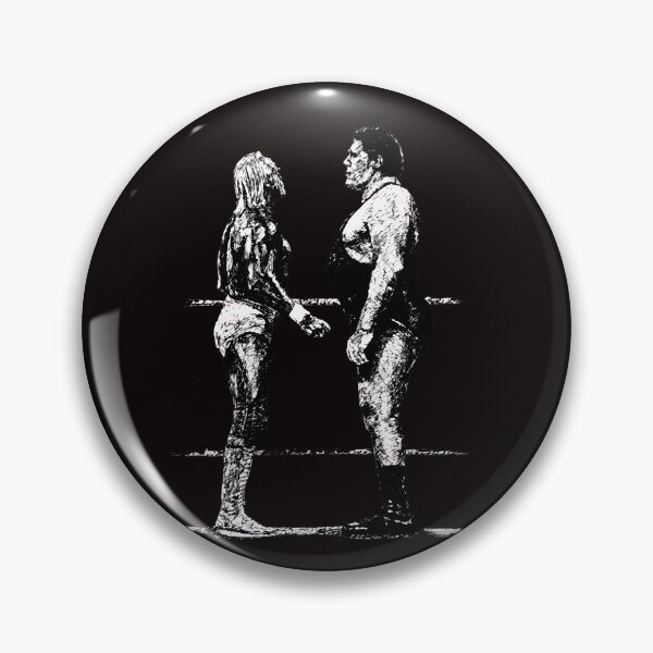 Item preview, Iconic Wrestling Faceoff Art Sketch designed and sold by PIVASA.