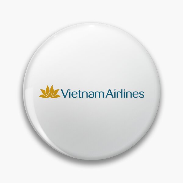 Item preview, Vietnam Airlines Logo with Golden Lotus Emblem designed and sold by reny4.