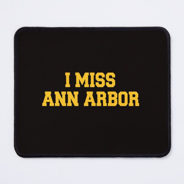 Item preview, I Miss Ann Arbor Distressed City Pride Garment designed and sold by PIVASA.