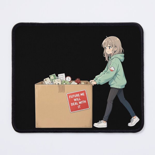 Item preview, Future me will deal with it. Motivational Funny Motto designed and sold by katerynaS99.