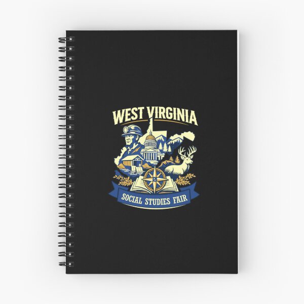 Item preview, West Virginia Social Studies Fair - Coal Miner - State Capitol designed and sold by HSMGallery.