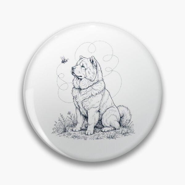Item preview, Chow Chow Bumble Bee Honeybee Dog Lover designed and sold by dian-rody-crest.