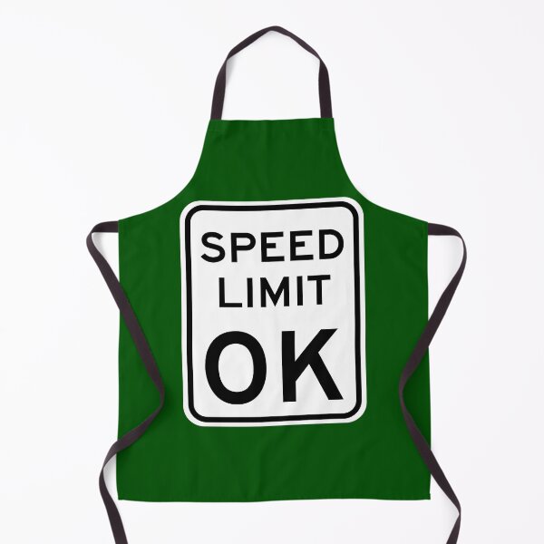 Item preview, Speed Limit OK Sign designed and sold by Karate Octopus.