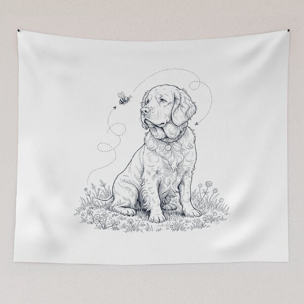 Item preview, Clumber Spaniel Bumble Bee Honeybee Dog Lover designed and sold by dian-rody-crest.