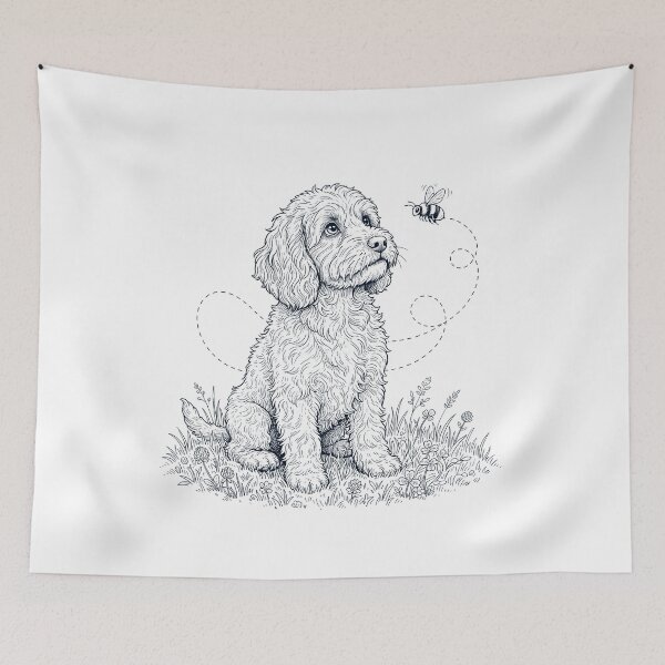 Item preview, Cockapoo Bumble Bee Honeybee Dog Lover designed and sold by dian-rody-crest.