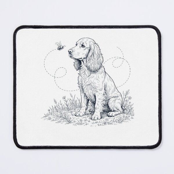 Item preview, Cocker Spaniel Bumble Bee Honeybee Dog Lover designed and sold by dian-rody-crest.