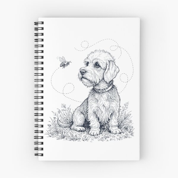 Item preview, Dandie Dinmont Terrier Bumble Bee Honeybee Dog Lover designed and sold by dian-rody-crest.