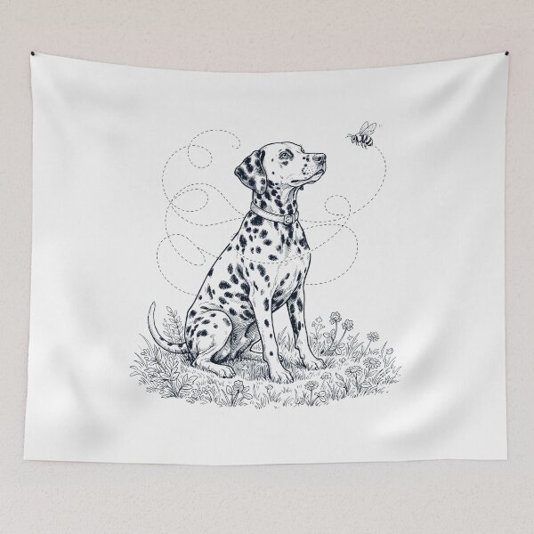 Item preview, Dalmatian Bumble Bee Honeybee Dog Lover designed and sold by dian-rody-crest.