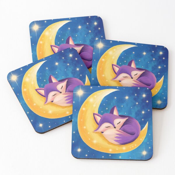 Item preview, Night Sky Moon Fox designed and sold by everafterhue.