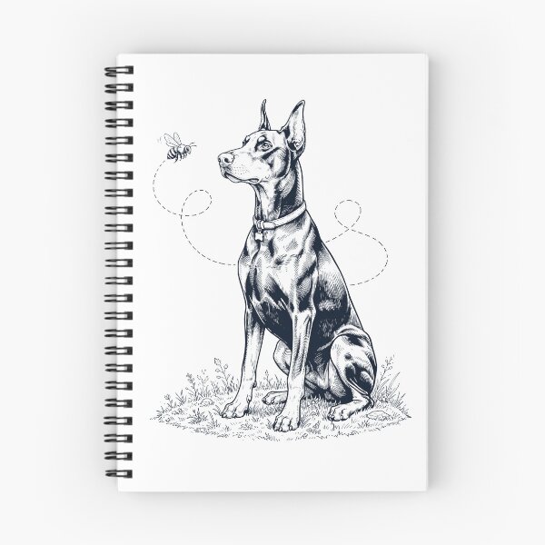 Item preview, Doberman Pinscher Bumble Bee Honeybee Dog Lover designed and sold by dian-rody-crest.